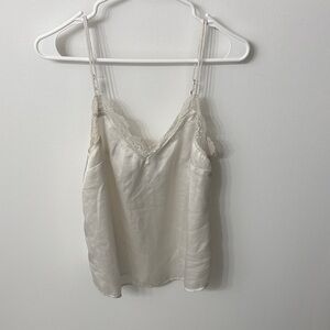 Abercrombie & Fitch Cream Lace Camisole